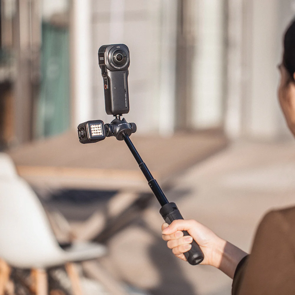 Cold Shoe Phone Holder & Extension Pole Tripod & Phone Extension Pole Tripod Set - Image 10