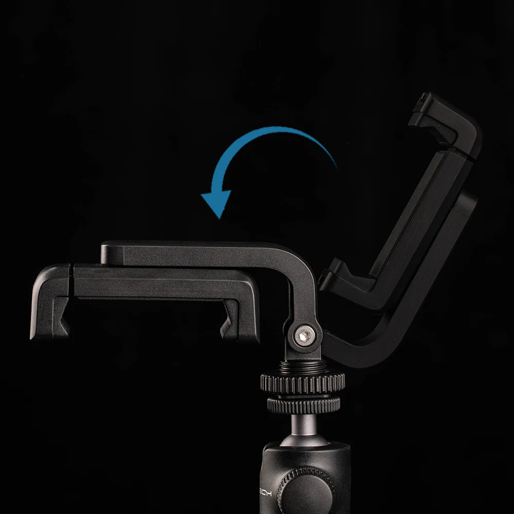 Cold Shoe Phone Holder & Extension Pole Tripod & Phone Extension Pole Tripod Set - Image 4